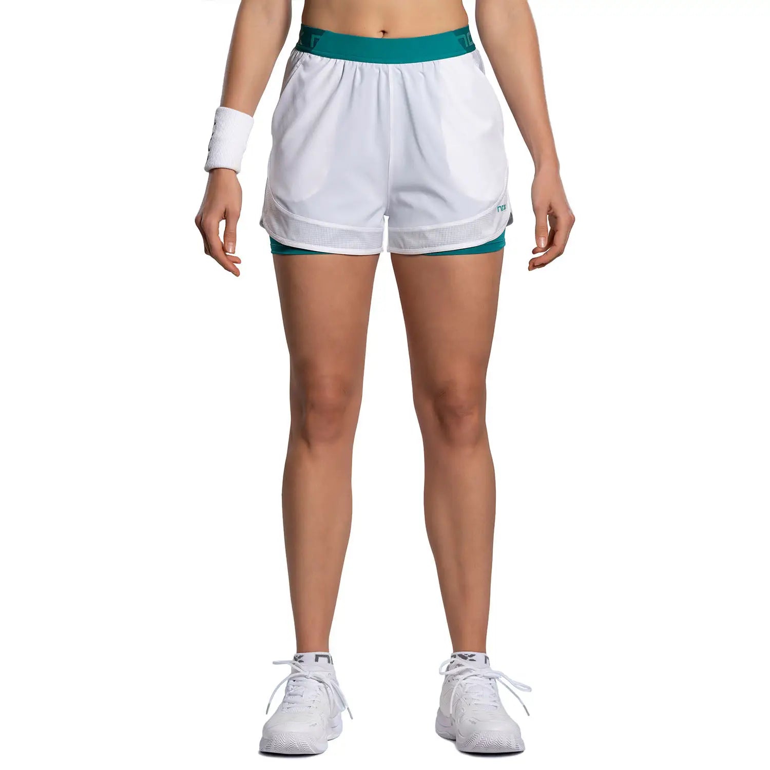 NOX Shorts Dam PRO White/Ivy Green