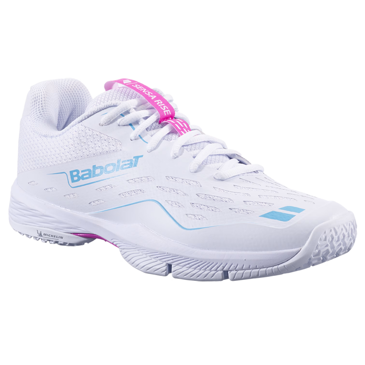 Babolat Sensa Rise Dam Vit/Rosa – Padelskor