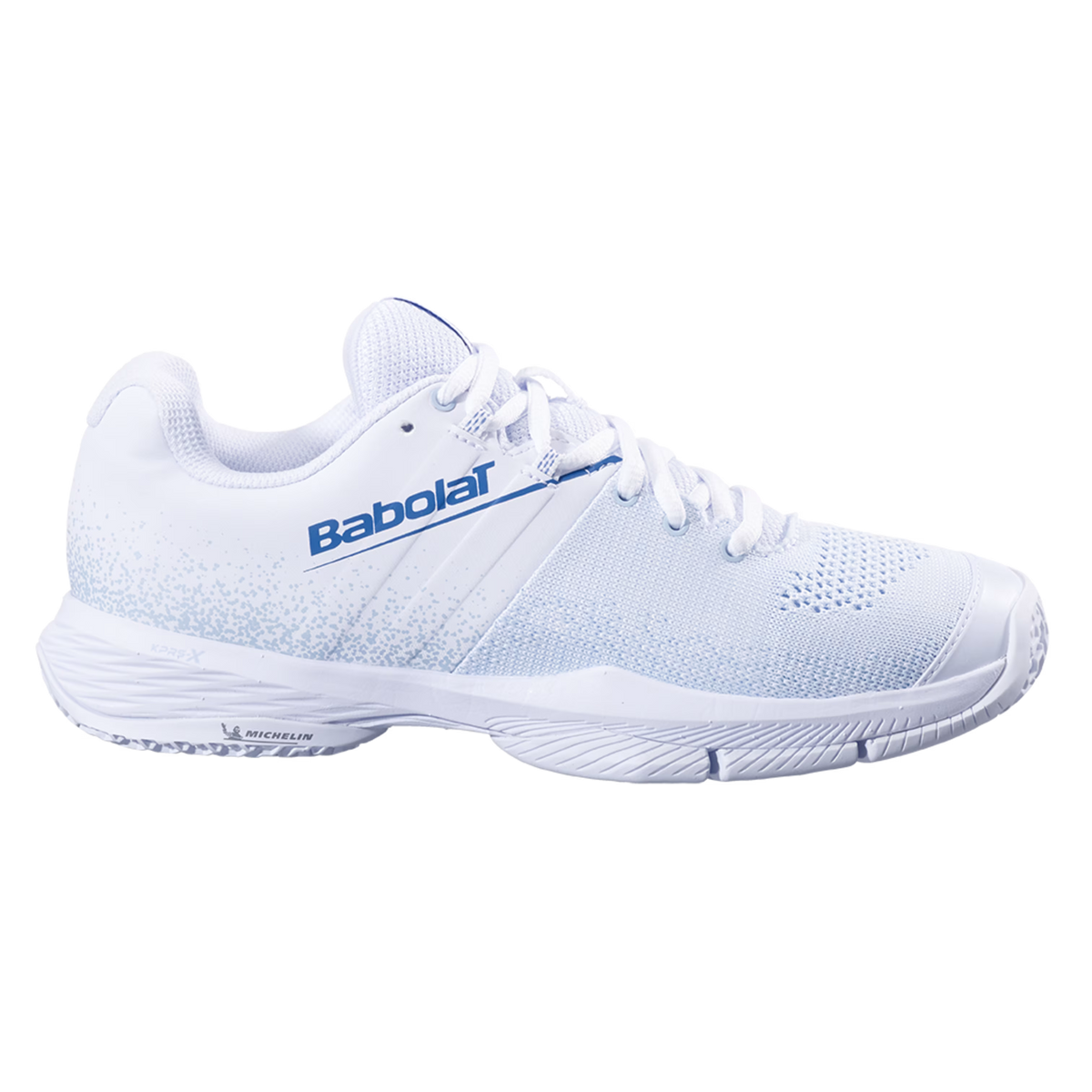 Babolat Sensa Dam Vit/Blå – Padelskor