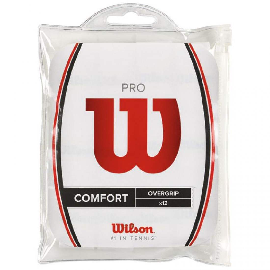 Wilson Pro Comfort Overgrip Vit 12st
