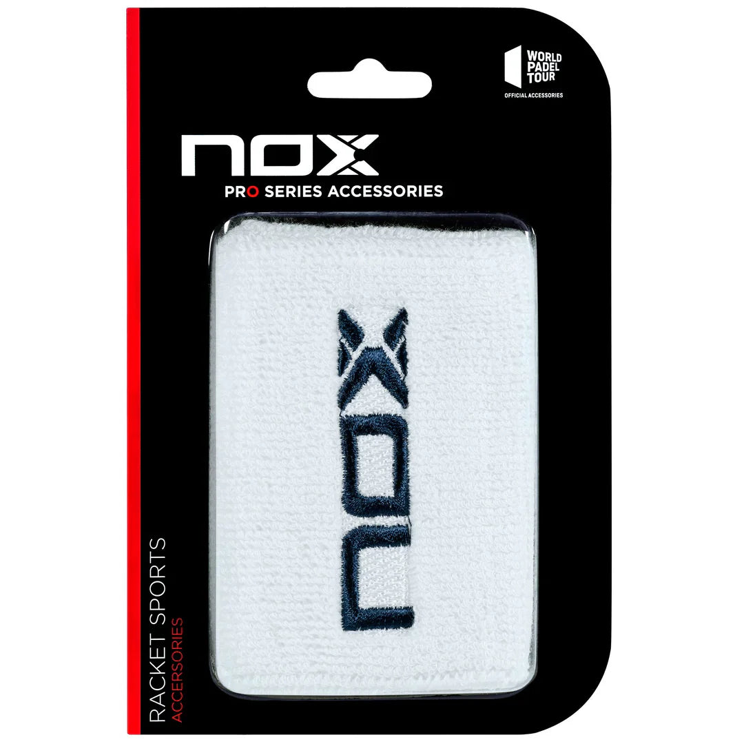 NOX Sport Svettband Vit/Marinblå
