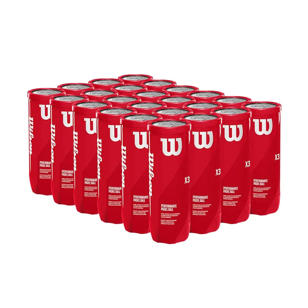 Wilson Performance Padel Ball X3 24 rör
