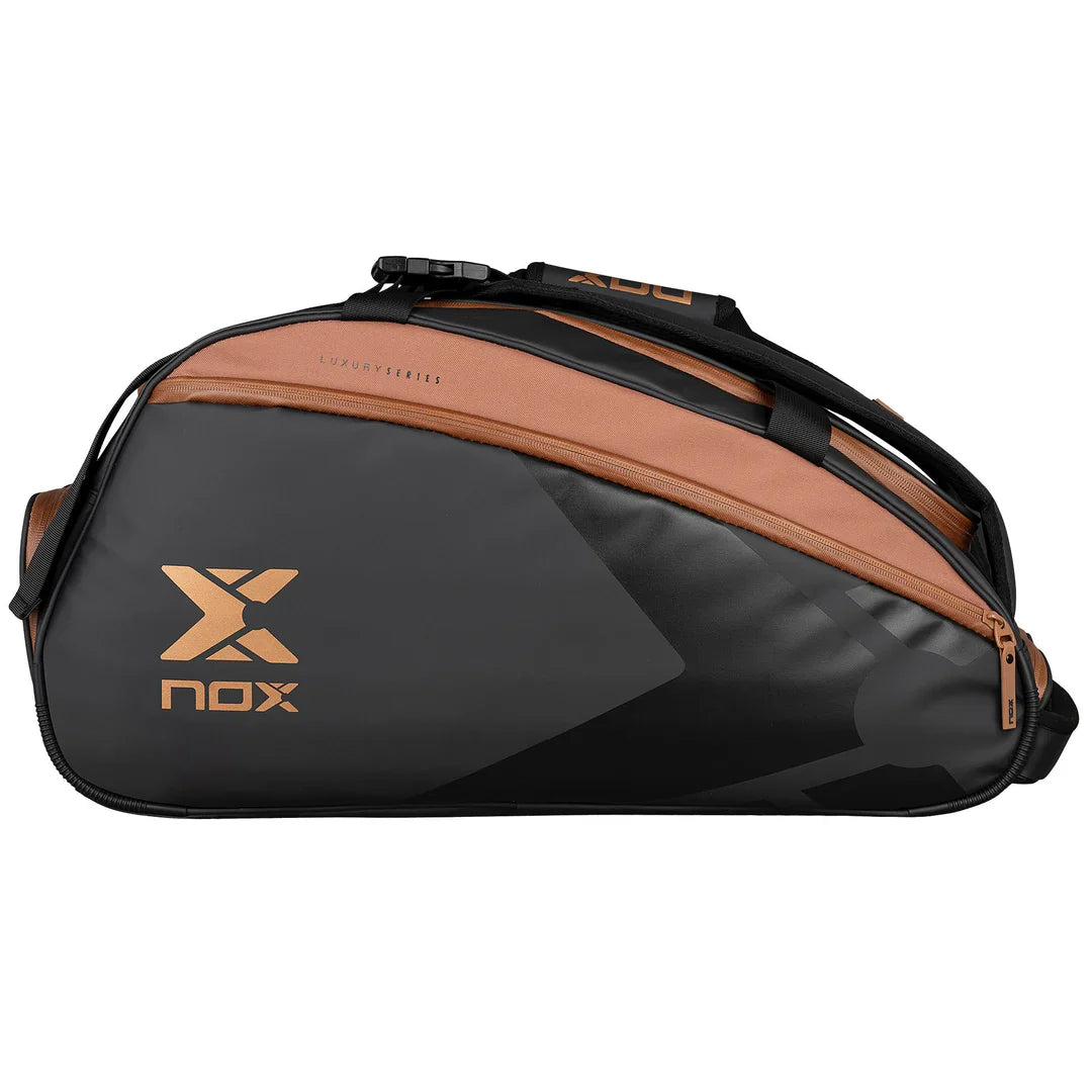 NOX Luxury Open Series Padelbag Svart/Brun
