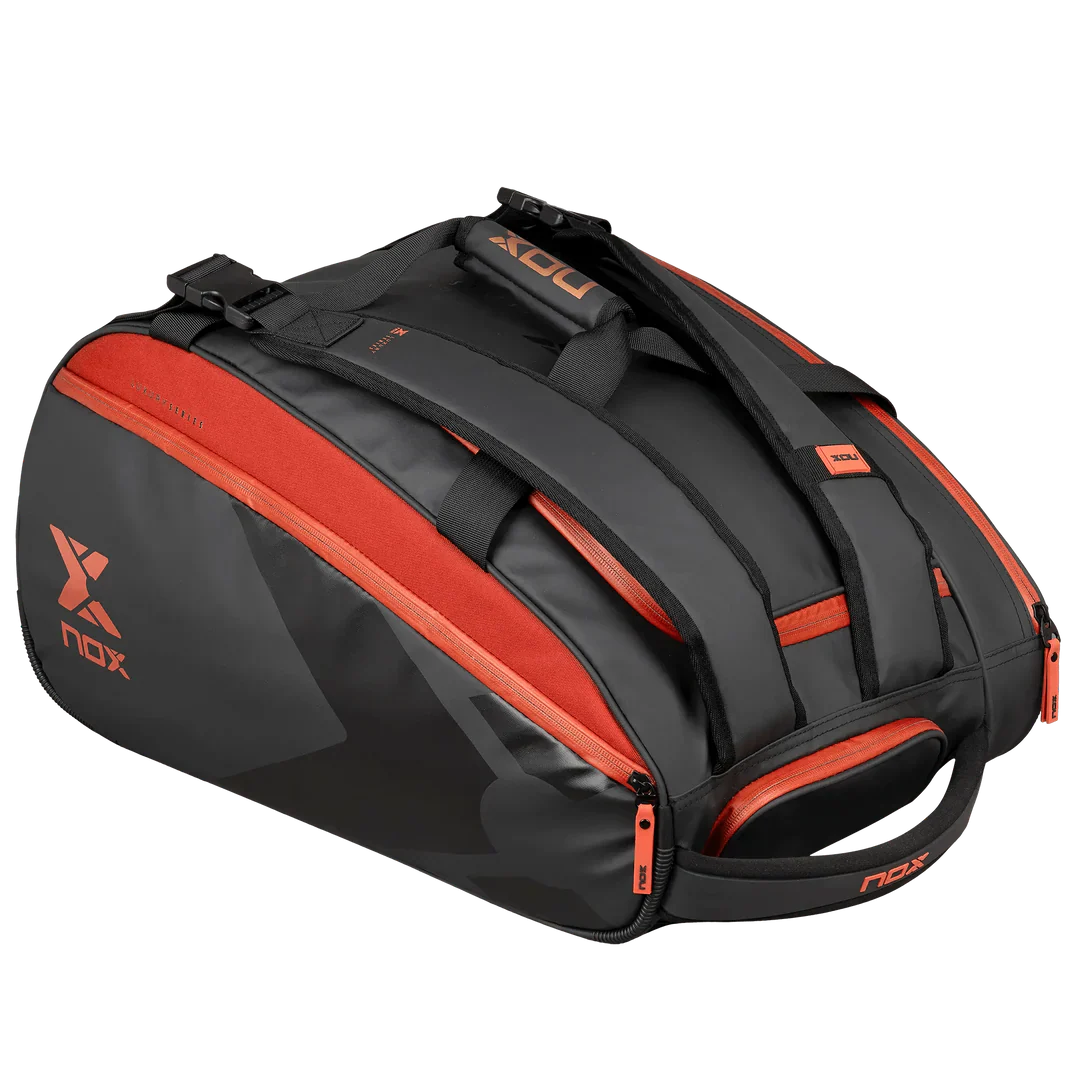 NOX Luxury Open Series Padelbag Svart/Röd