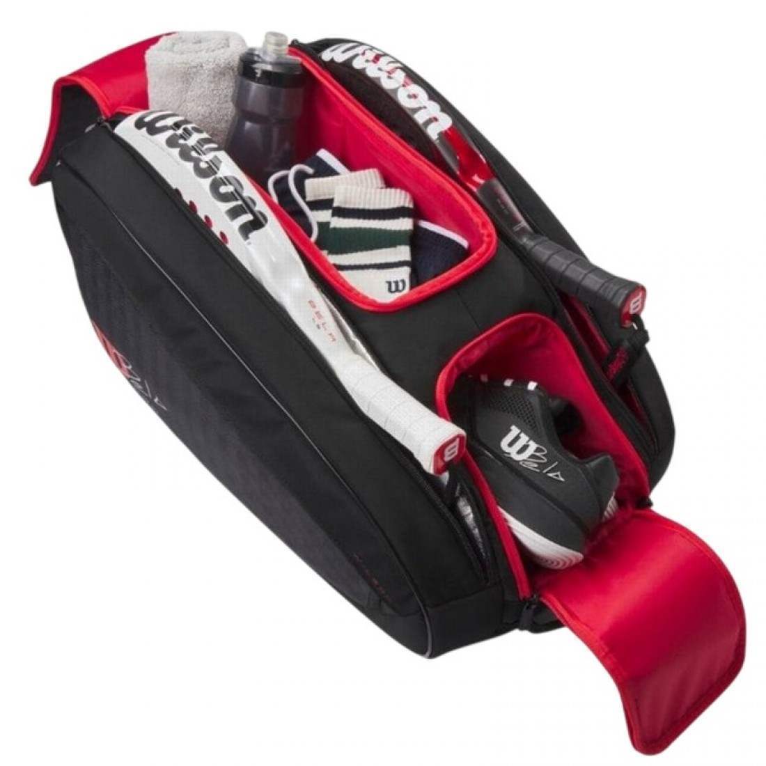 Wilson Bela V3 Bag Svart/Röd 2025