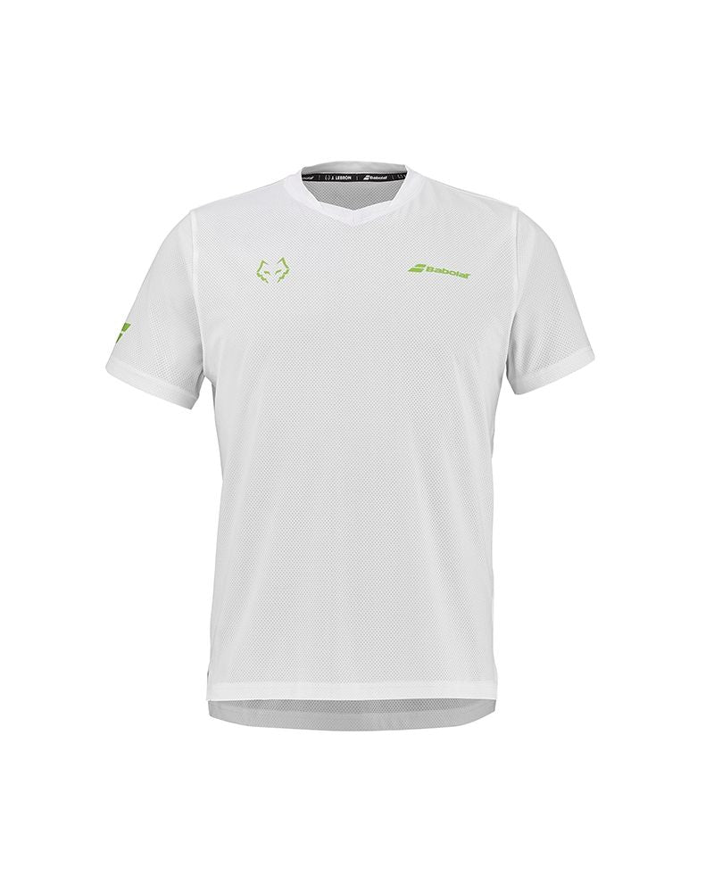 Babolat T-shirt Vit/Vit Lebrón 2026