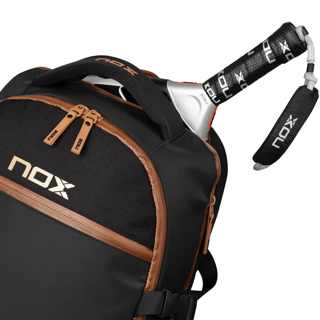 NOX Luxury Open Series Ryggsäck Svart/Brun