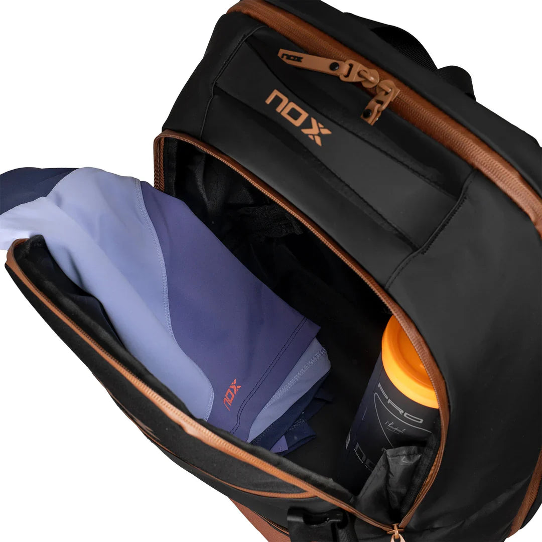 NOX Luxury Open Series Ryggsäck Svart/Brun