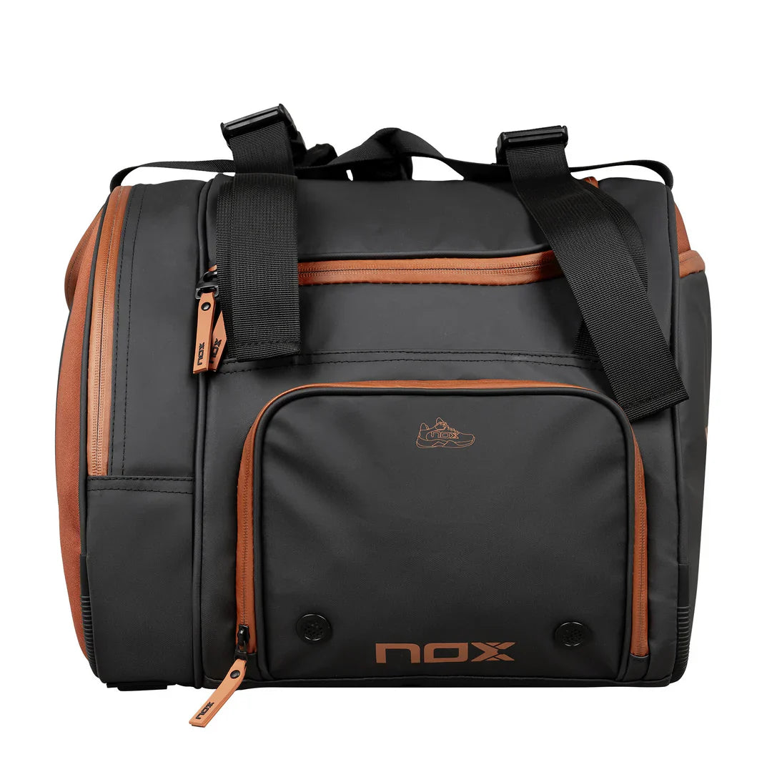 NOX Luxury Open Series Padelbag Svart/Brun